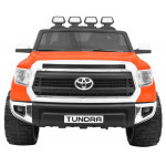 Elektrické autíčko Toyota Tundra - dvojmiestne - oranžové